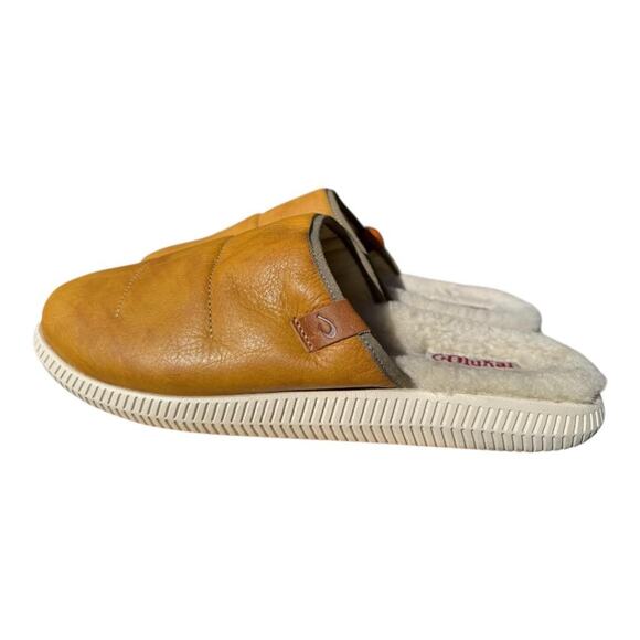 Olukai Mua 'Ili Shearling Slipper Men size 11 - Picture 2 of 6